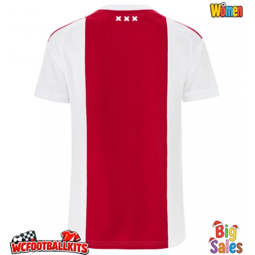 Ajax Replica Home Stadium Shirt for Women 2026-27 Short Sleeve